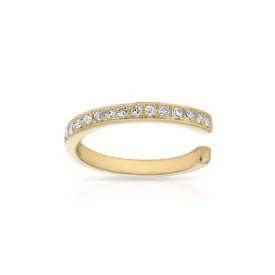 14KT Yellow Gold Diamond Mia Ear Cuff