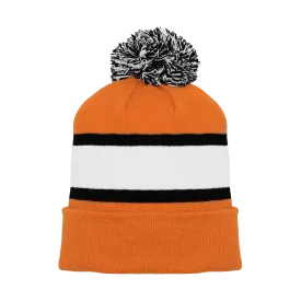 Athletic Knit (AK) A1830Y-330 Youth Philadelphia Orange Hockey Toque/Beanie