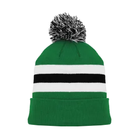 Athletic Knit (AK) A1830Y-376 Youth Dallas Kelly Green Hockey Toque/Beanie