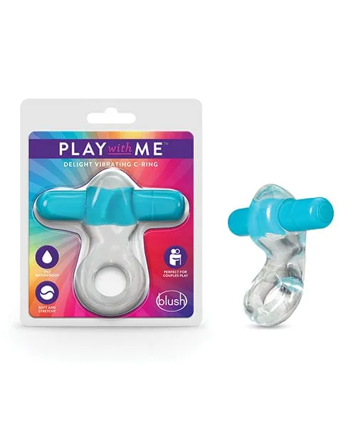 Blush Play With Me Delight Vibrating Cock Ring